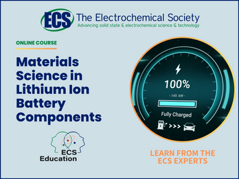 Online Course-Materials Science in Lithium Ion Battery Components