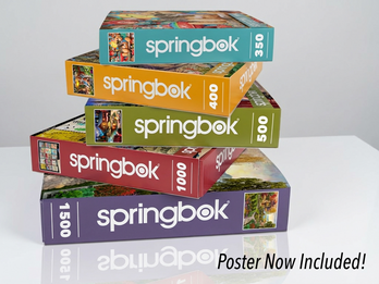 Springbok Puzzles Featuring Reimagined Packaging Upgrades