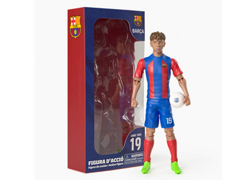Barcelona Lamine Yamal 8" Collectible Soccer Action Figure