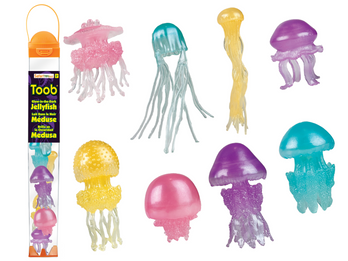 Glow-In-The-Dark Jellyfish Toob