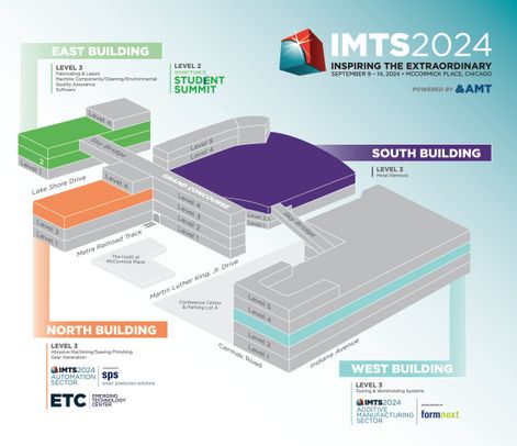 Image : IMTS 2024 Floor Plan