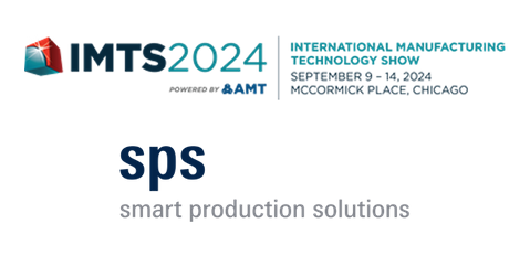 IMTS 2024 Logo | sps smart production solutions logo