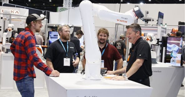 Visitors at IMTS 2024 will be searching for technology that multiplies productivity, such as with collaborative robots.