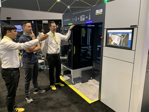 Highlights of the Tooling & Workholding Sector at IMTS 2024 include fully automatic systems for fitting, measuring, shrink-clamping, and cooling tools, enabling users to achieve high throughput, precision, and tool availability.